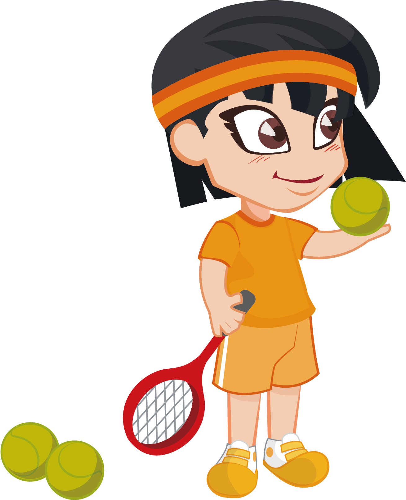 Child Sport Cartoon - Niños En Grupos (1534x1655)