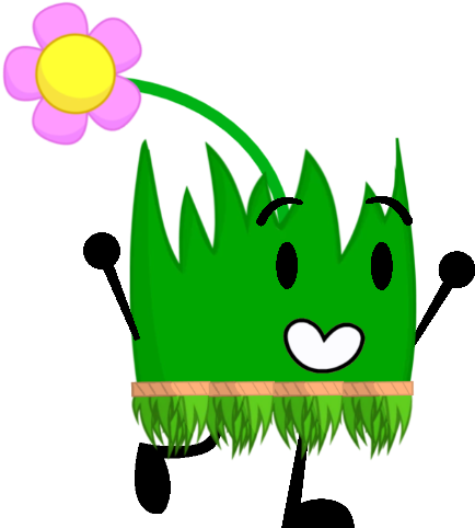 Flower Grassy - Flower (483x514)