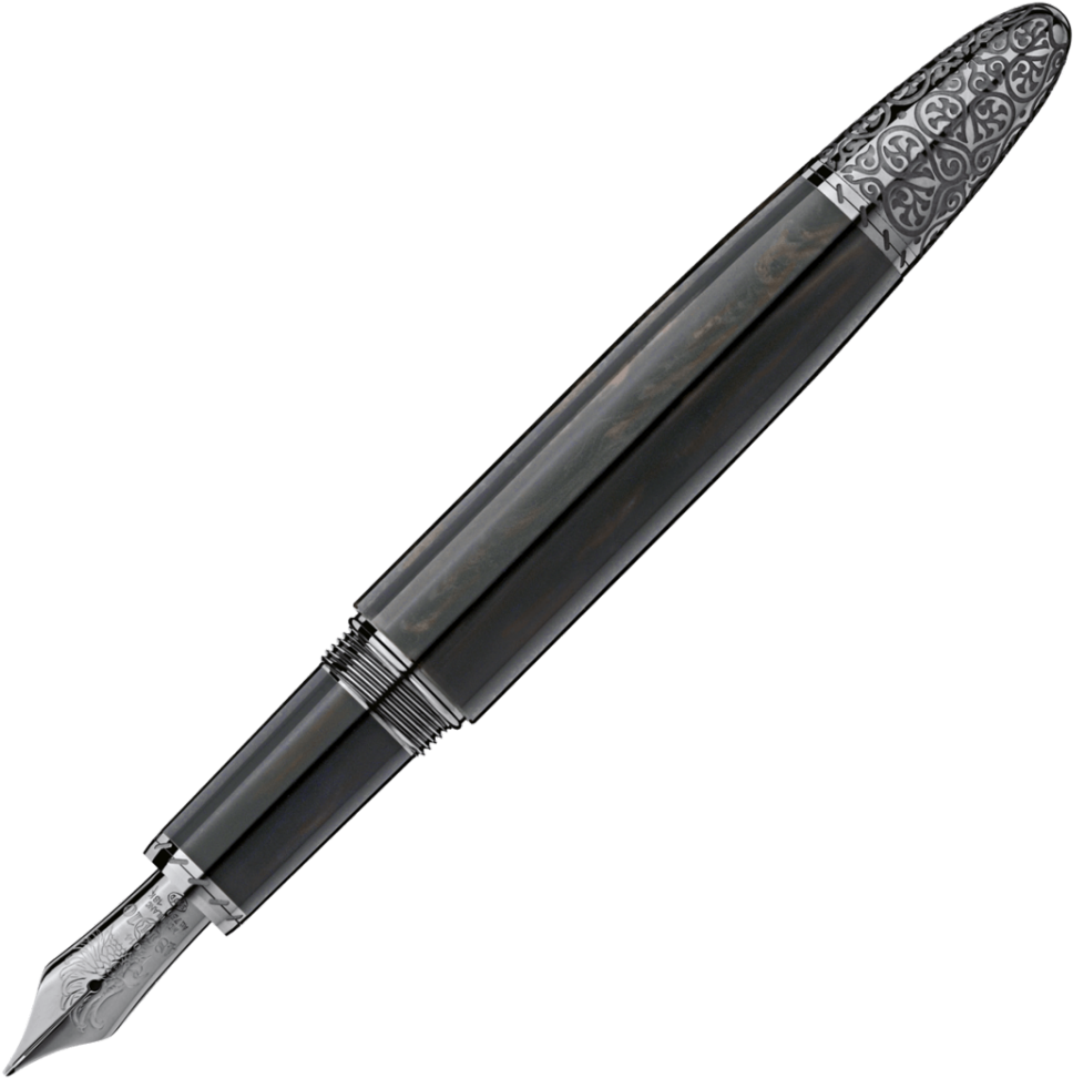 Edición De Escritores Daniel Defoe Estilográfica - Mont Blanc Daniel Defoe Fountain Pen (1500x1500)