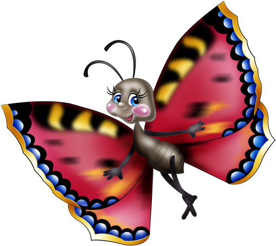 Borboletas & Joaninhas E Etc - Бабочки Нарисованные (1200x1067)