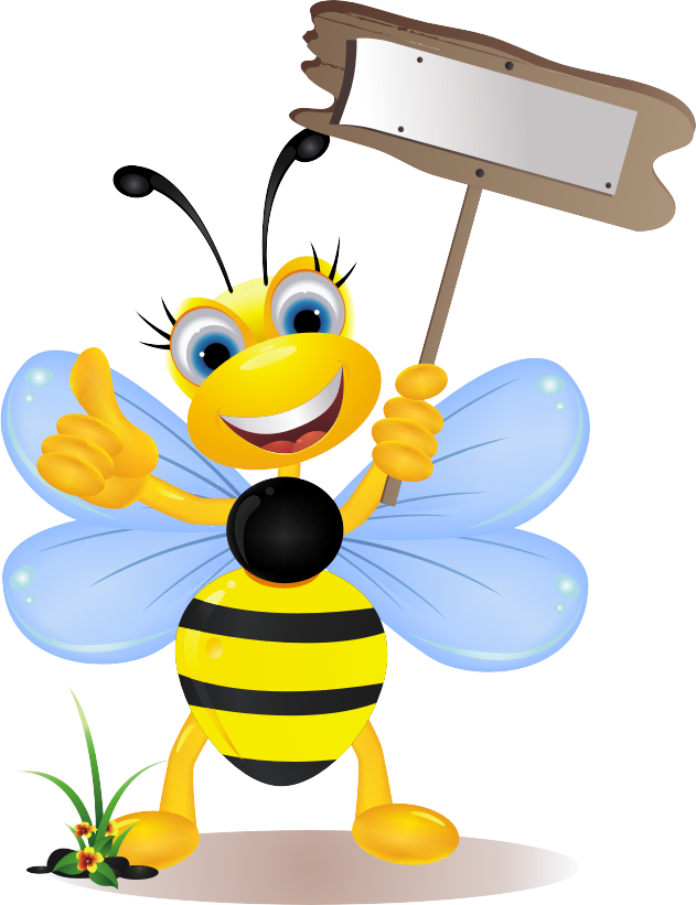 Bee Animation Clip Art - Bee Animation Clip Art (631x821)