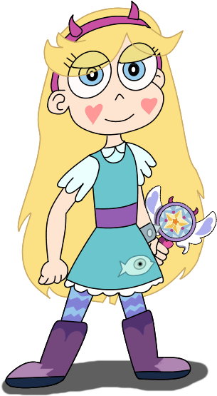 Star Butterfly By Farinaartist - Comics (329x556)