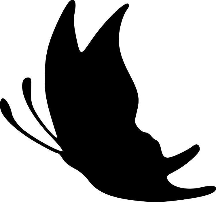 Free Download - Butterfly Logo Png File (750x701)