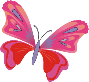 Mariposas Libélulas - Illustration (373x341)