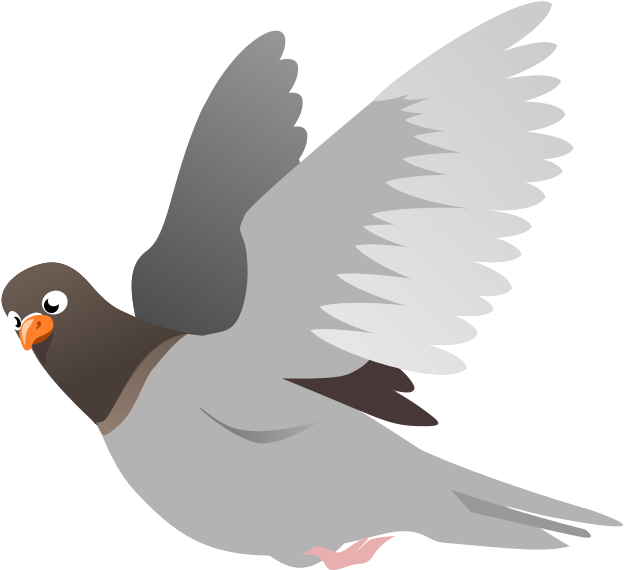 Bird Silhouette Clip Art - 15 Oz Ceramic Large Mug (730x679)