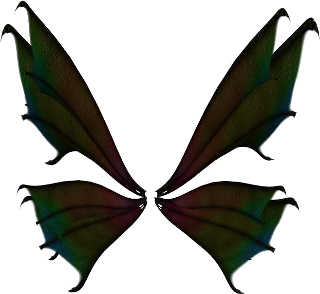 Wing 1 Transparent Background By Stock Cmoura - Butterfly Wings Transparent Background (725x627)
