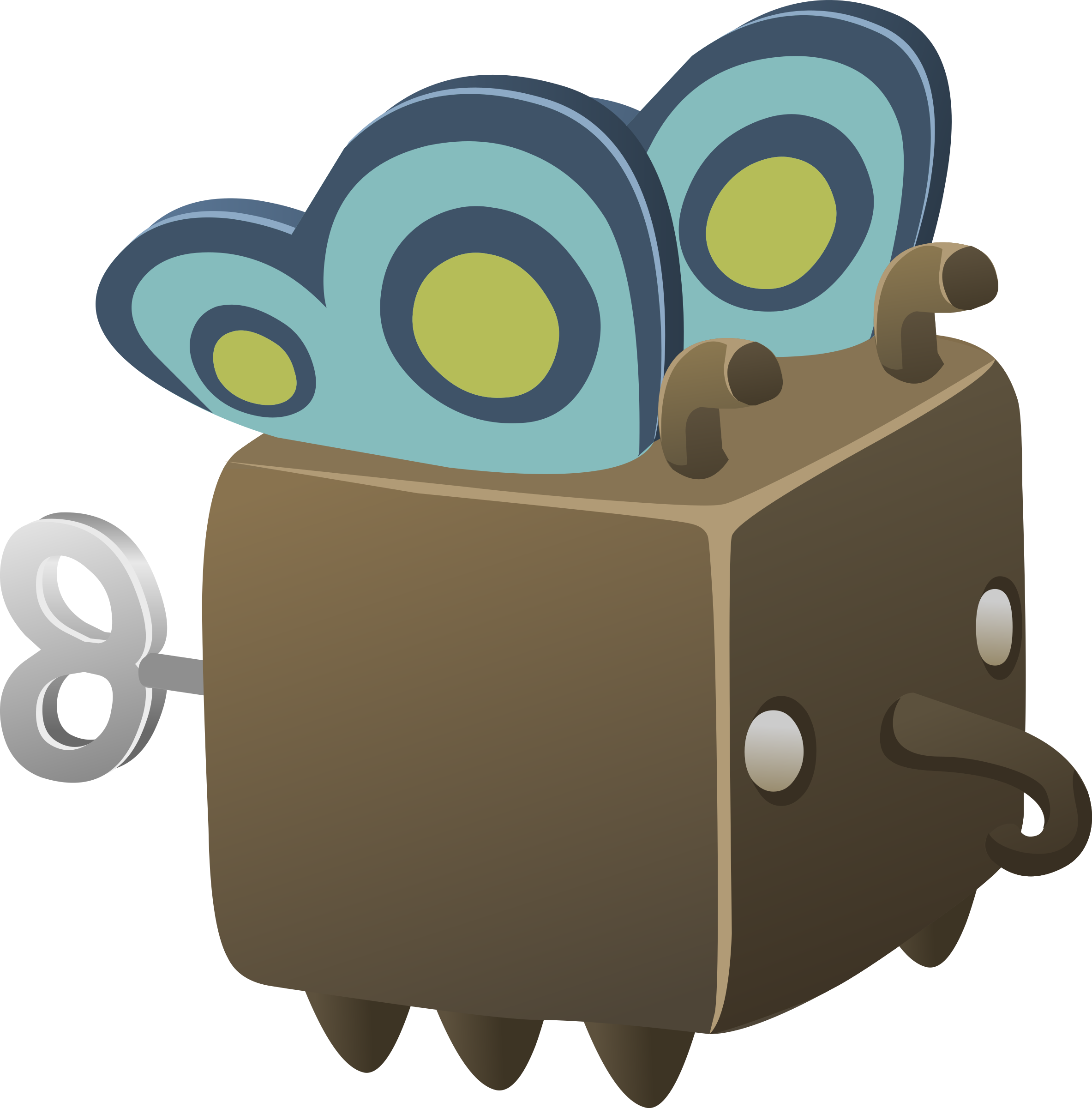 Glitch Clipart Butterfly - Portable Network Graphics (2366x2400)