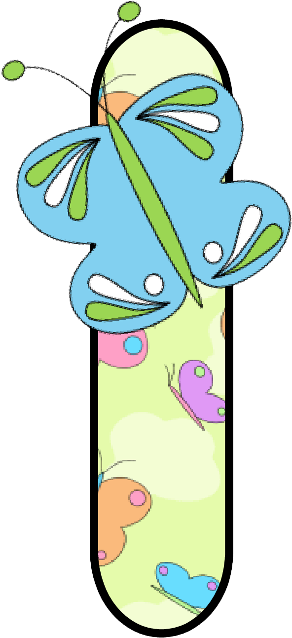 Ch B *✿* Alfabeto Mariposas De Kid Sparkz - Alfabeto Mariposas (673x1340)