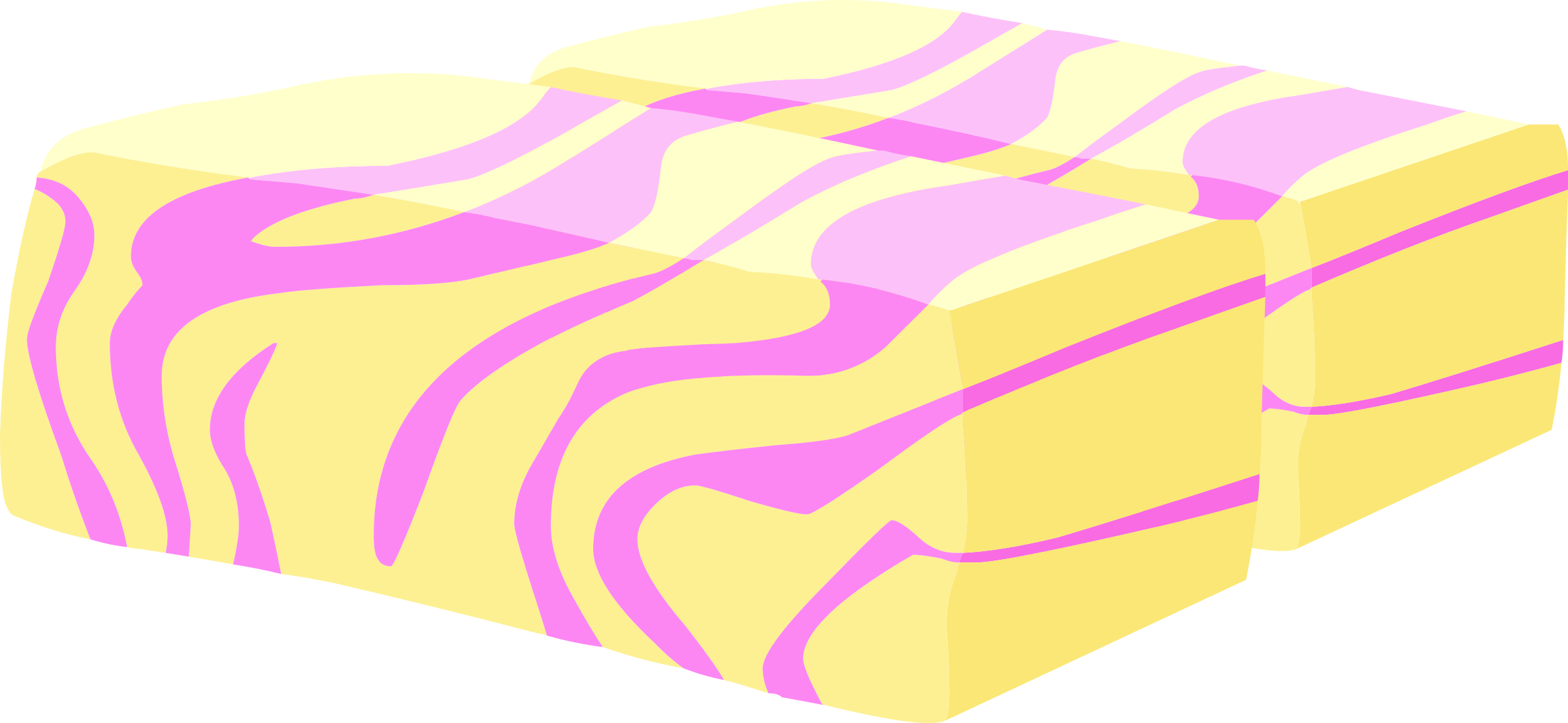 Glitch Clipart Butterfly - Butter Butterfly (2400x1107)