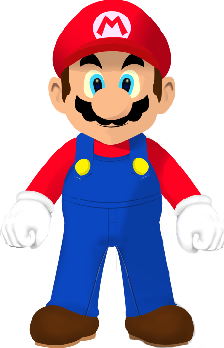 Cartoon Mario By Woopwoopwoop11 - Super Mario World Mario (462x717)