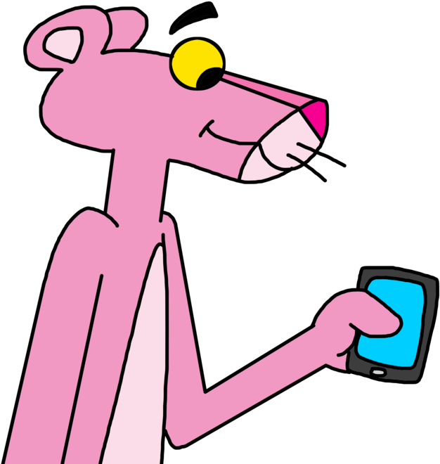 The Pink Panther Desktop Wallpaper Depatie Freleng - Mobile Phone (1024x1024)
