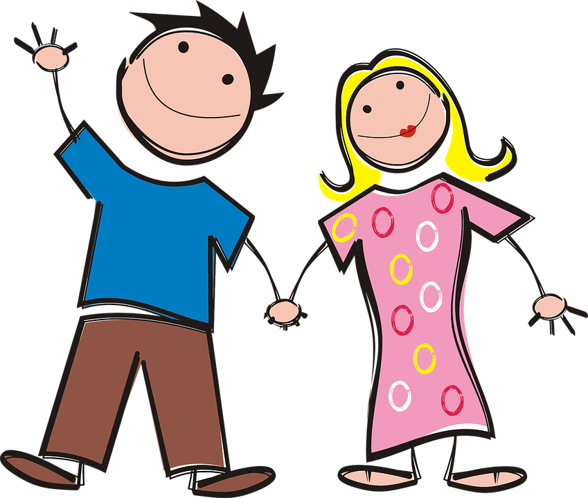 Mad Baby Cliparts 5, Buy Clip Art - Man And Woman Holding Hands (849x720)