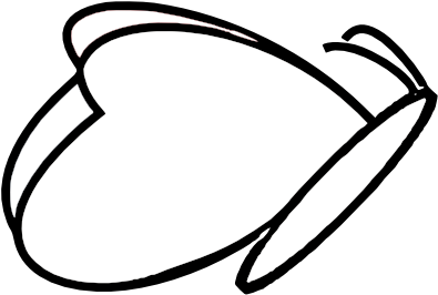 Butterfly Remix Black White - Clip Art (444x628)