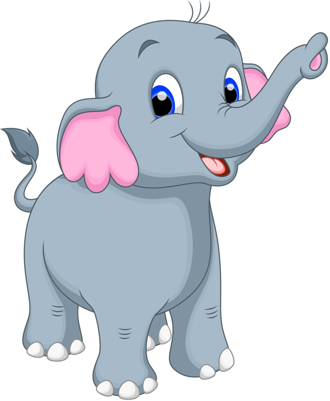 Cartoon Elephant Vector [преобразованный] - Elephant Cartoon (659x800)