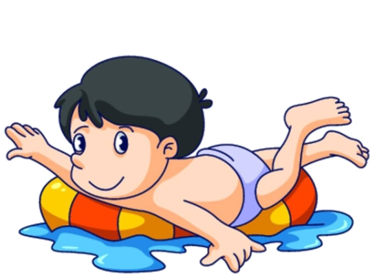 Swimming Pool Child Stock Photography Clip Art - Cartoon Person Swimming (600x509)