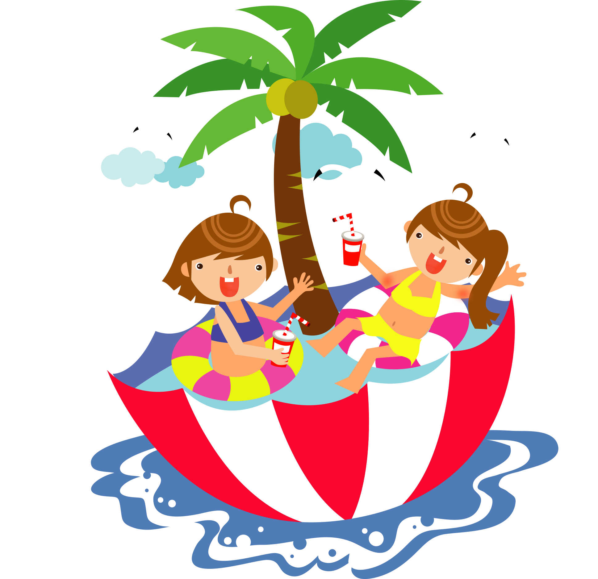 Child Swimming Pool Clip Art - Child Swimming Pool Clip Art (1937x1876)
