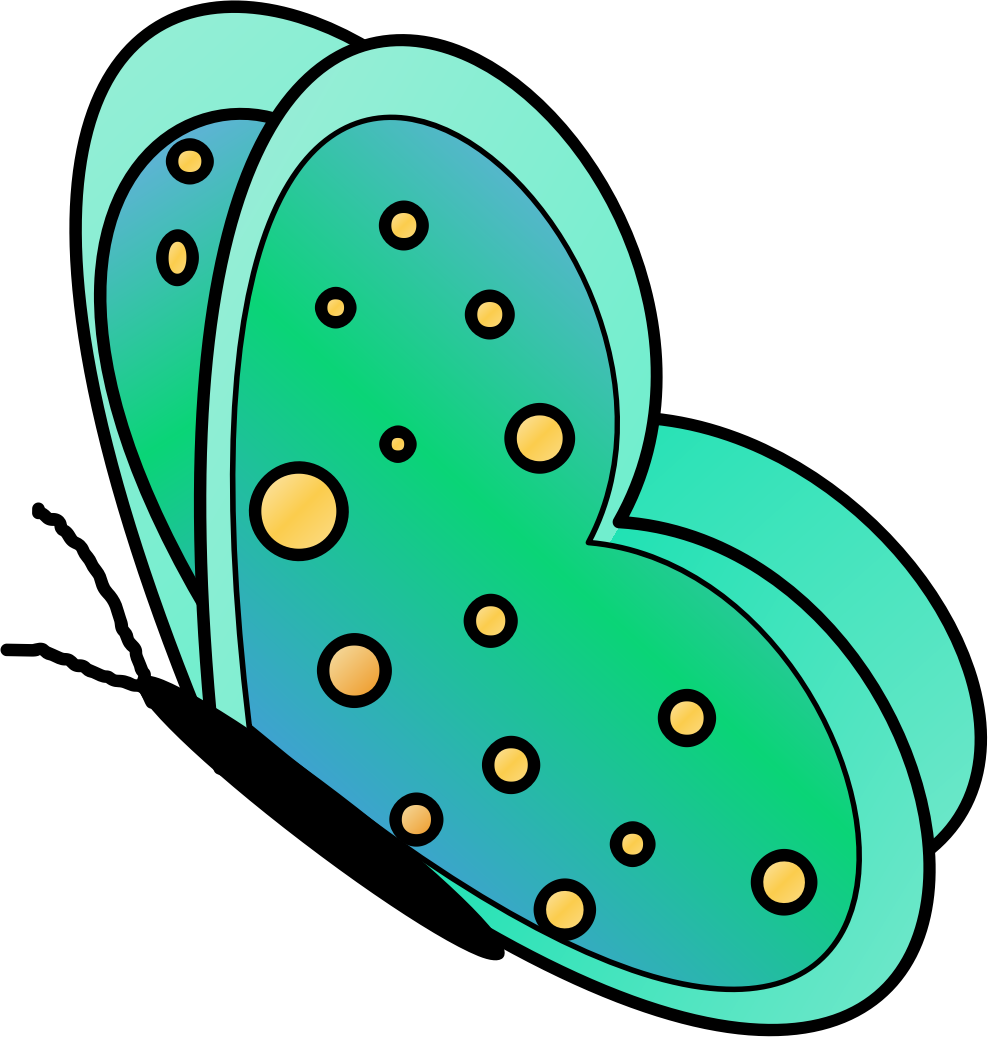 Big Image - Gambar Kupu Kupu Kartun (988x1037)