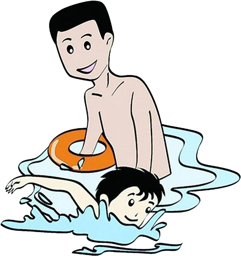 Swimming Pool Cartoon - Swimming Pool Cartoon (981x836)