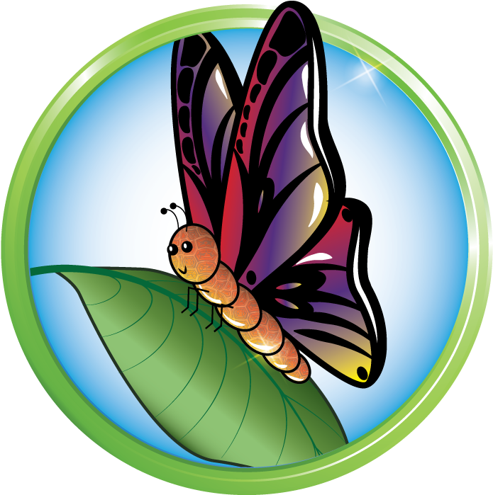 Munzee Easy As Pi Monarch Butterfly Badge Clip Art - Munzee (720x720)