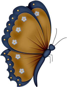 Fm C Element 11 - Butterfly 3d Png (339x424)