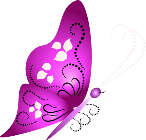 Clip Artbutterflyprint Gardens - .ru (500x481)