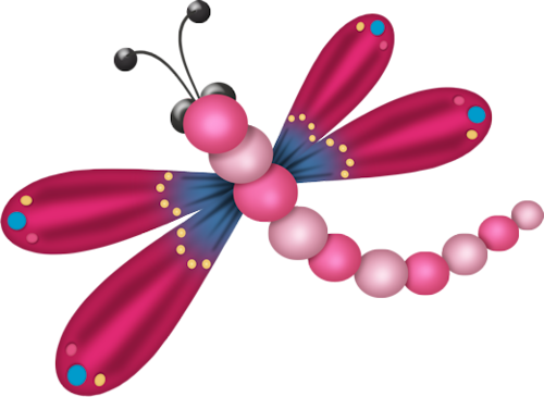 0 5aeca 244eb2f8 Xl - Dragonfly String Clipart (500x365)