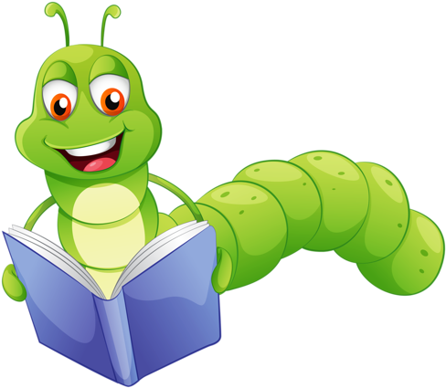 59cy Vvdr 140912 [преобразованный] - Caterpillar Reading A Book (500x453)