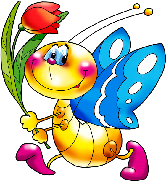 Png Kelebek Resimleri Png Kelebekler Png Rengarenk - Butterfly With Tulips Sticker (800x859)