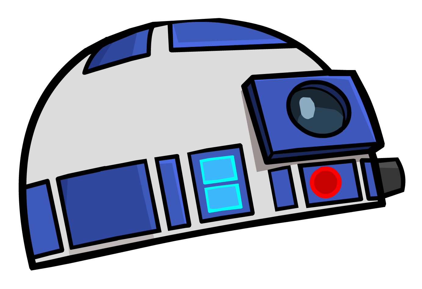 R2-d2 Pin - Club Penguin Star Wars Pin (1384x949)