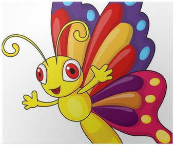 Butterfly Cartoon (400x400)