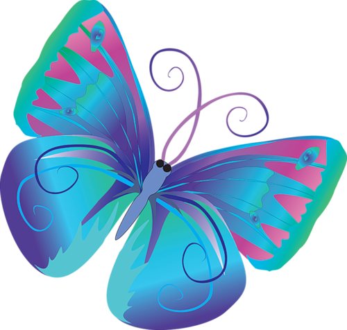5 Fly, Butterfly Fly - Бабочка Рисунок (500x476)