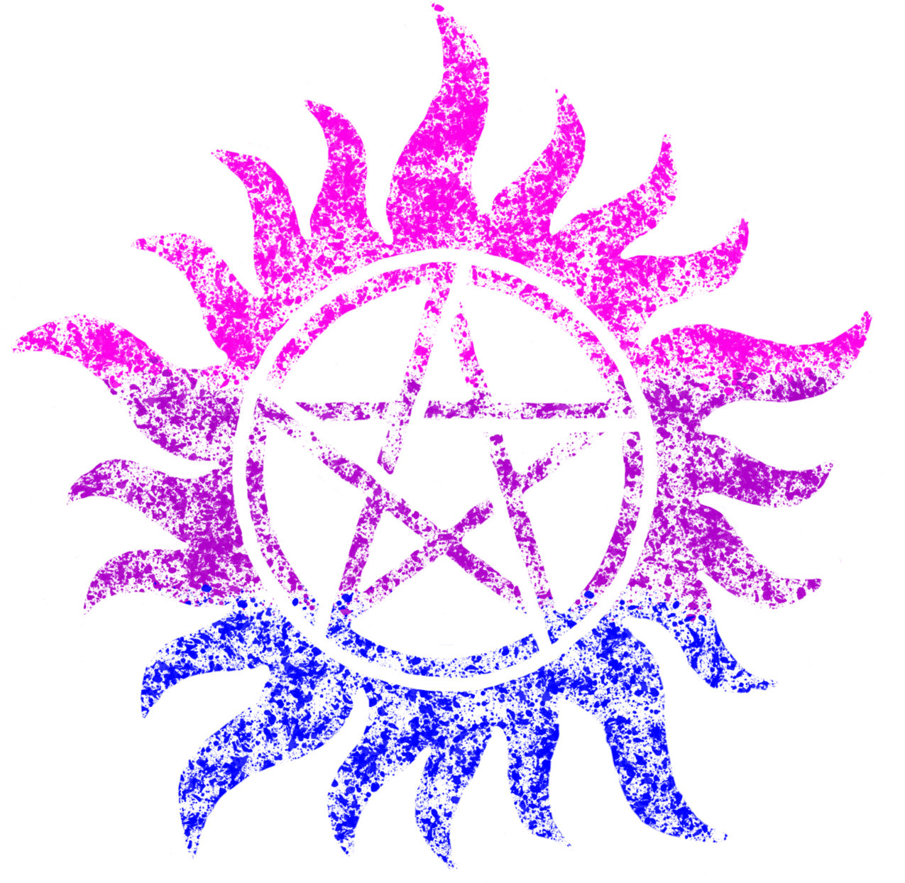 Pride Month Supernatural Spn Anti Possession Symbol - Supernatural Anti Possession Symbol Tattoo (1280x1280)