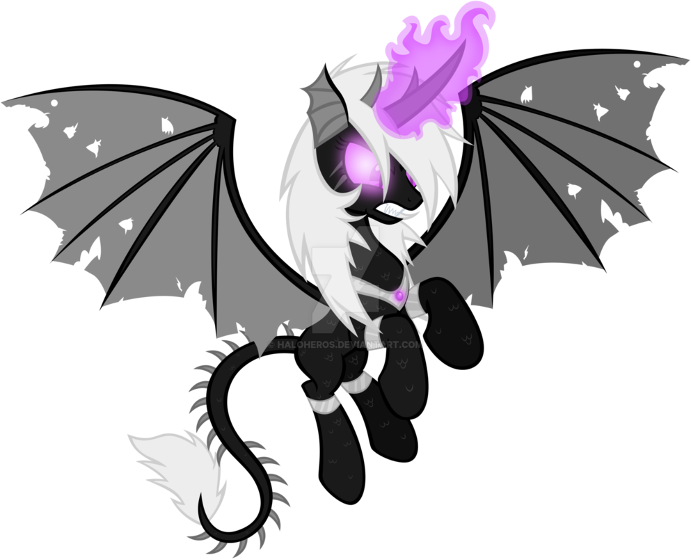 Ender Dragon-pony By Haloheros - Do Ender Dragon Real (993x805)