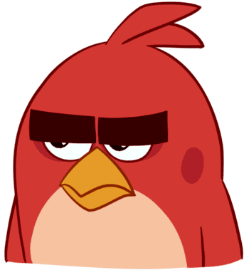 Red The Angry Birds Movie Gif (408x408)