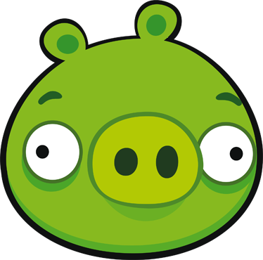 En Tout Cas Maintenant Vous Savez - Angry Birds Pig (374x370)