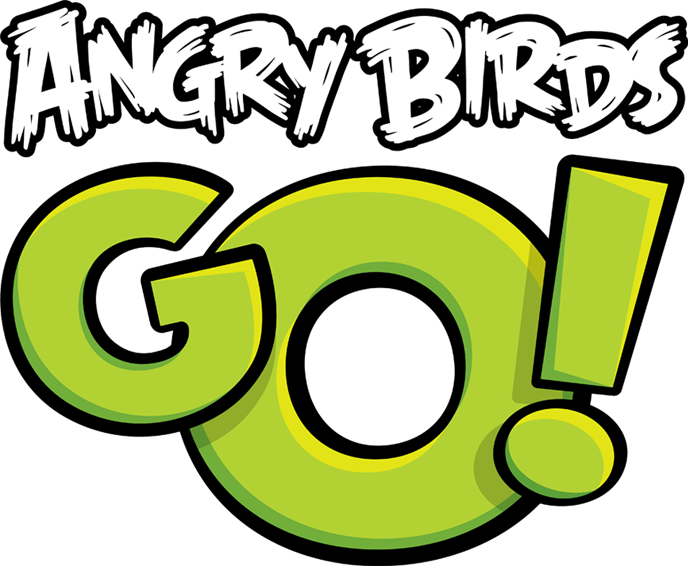 Angry Birds Go - Angry Birds Logo (688x566)
