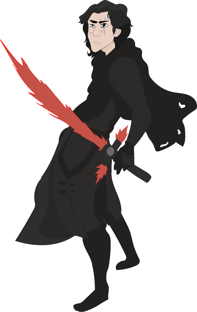 Kylo Ren By Emopancake - Illustration (685x1085)