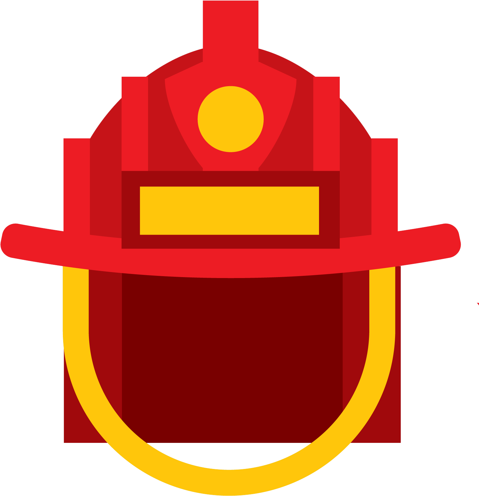 Firefighter Helmet Icon - Firefighter Helmet Icon (1594x1620)