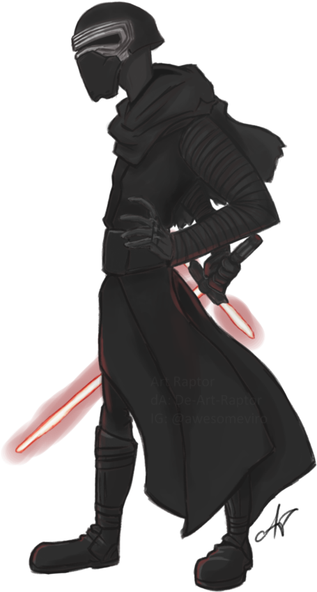 Kylo Ren By De Art Raptor - Art (752x1063)