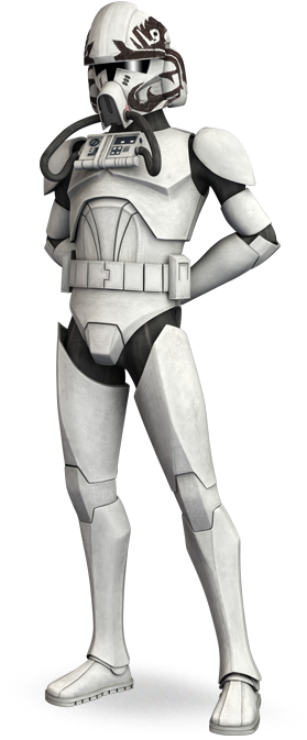 Clone Trooper Pilot - Clone Pilot Warthog (355x690)