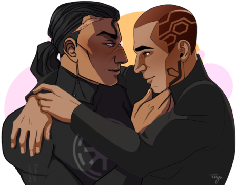 This Was An Art Trade/collaboration With The Lovely - Cartoon (500x382)