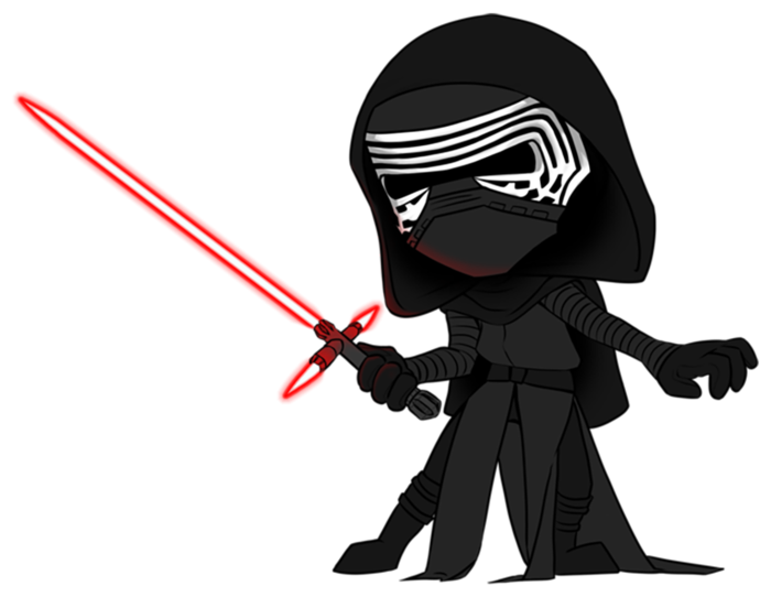 Gambar Kylo Ren Kyloren - Star Wars Cartoon Kylo Ren (700x542)