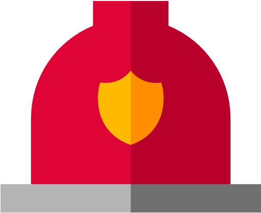 Firefighter Helmet Free Icon - Casco Bombero Icono (512x512)