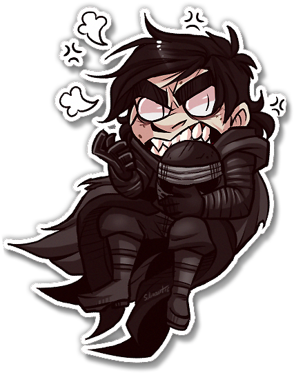 Kylo Ren By Schnaut On Tumblr - Illustration (432x540)