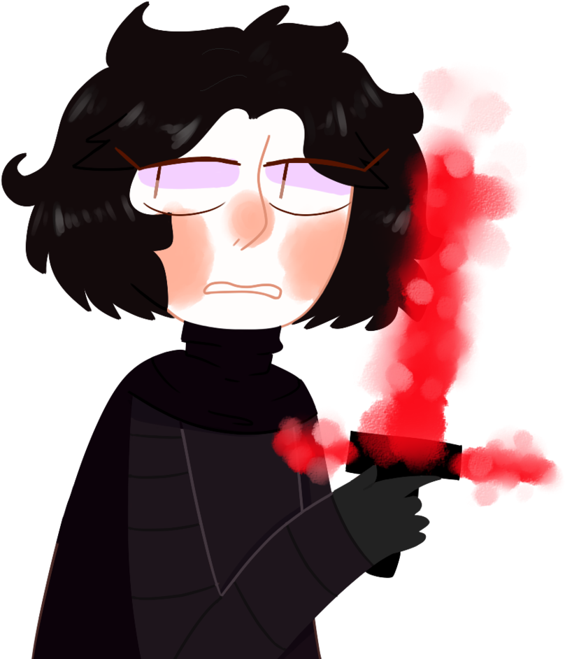 Kylo Ren By Iryske - Illustration (841x949)