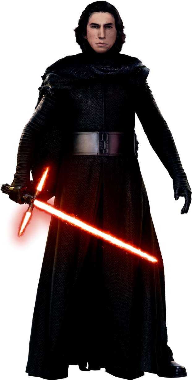 Star Wars Kylo Ren Png (632x1264)