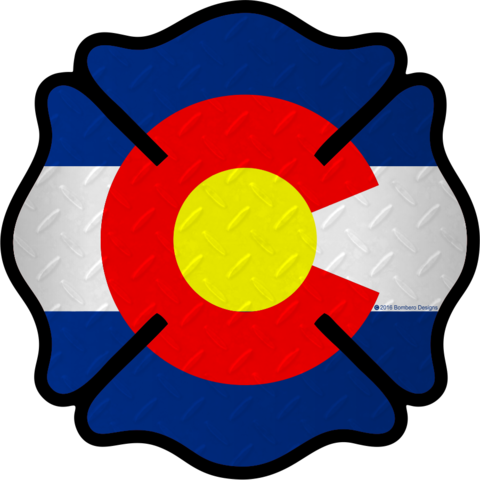 Colorado Maltese Sticker - Colorado State Flag (480x480)