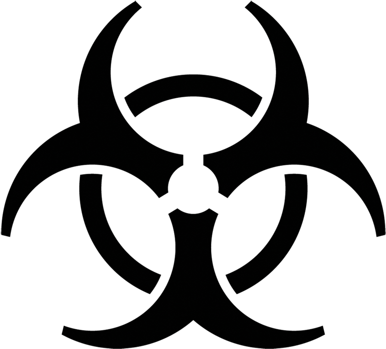 Biohazard Symbol Free Png Image Clip Art Library - Transparent Biohazard Symbol (800x800)