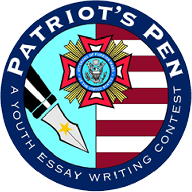 Vfw Patriots Pen Logo Clipart - Veterans Of Foreign Wars (379x379)