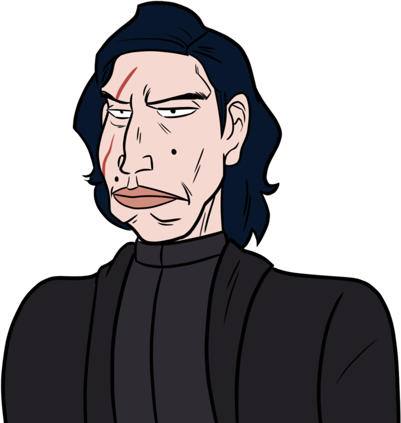 Kylo Ren Parody By Kish95 - Illustration (912x875)